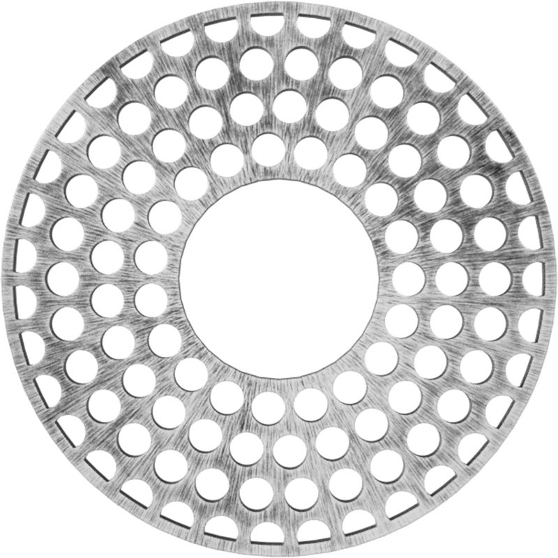 Médaillon de plafond en PVC de qualité architecturale 16 po x 5 3/4 po x P 1/2 po, H 16 po x l 16 po x P 0,5 po