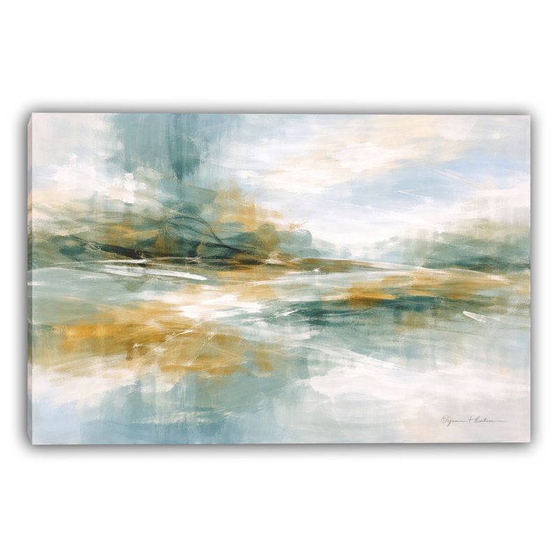 «Evening Horizon», art mural sur toile tendue, L 24 po x H 16 po x P 1,5 po