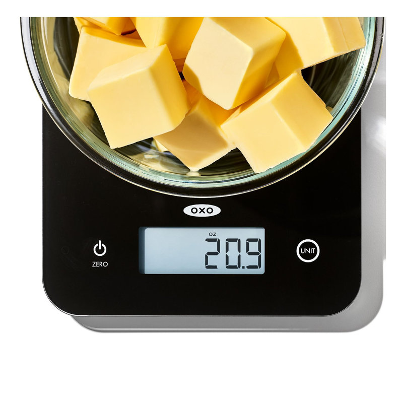 Good Grips Everyday Glass Food Scale 11lbs/5kg