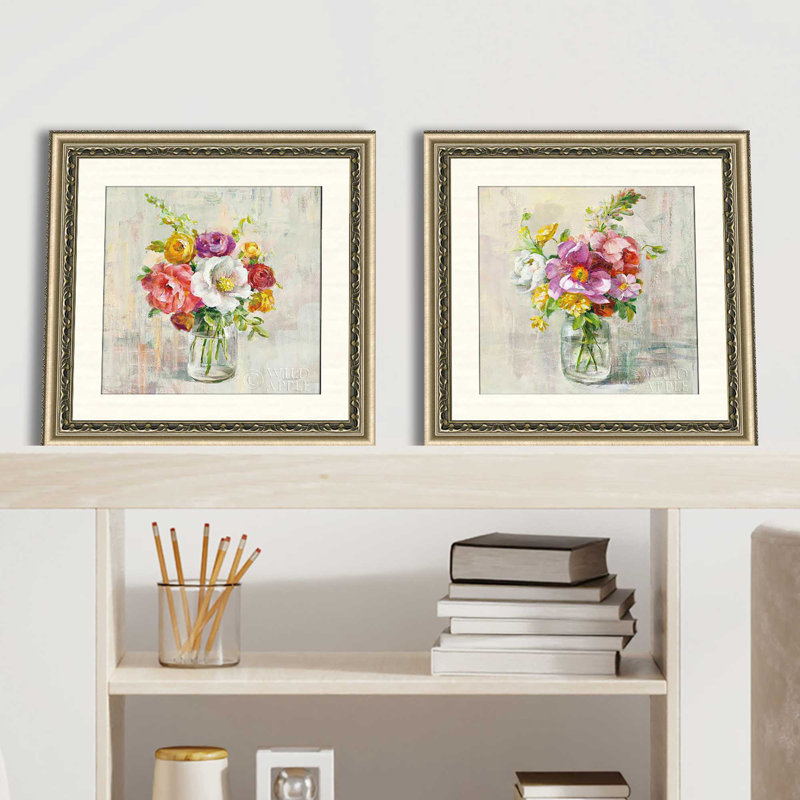 Summer Treasures I 'Print Under Glass