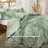 Bedsure Tufted Boho California King Comforter Set – 3-Piece Sage Green Shabby Bedding，Farmhouse Jacquard Bed Set with Embroidery, All-Season Softness for Cozy Bedrooms & Boho-Chic Gifts-105490888-105490880