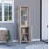 Armoire avec deux tablettes ouvertes