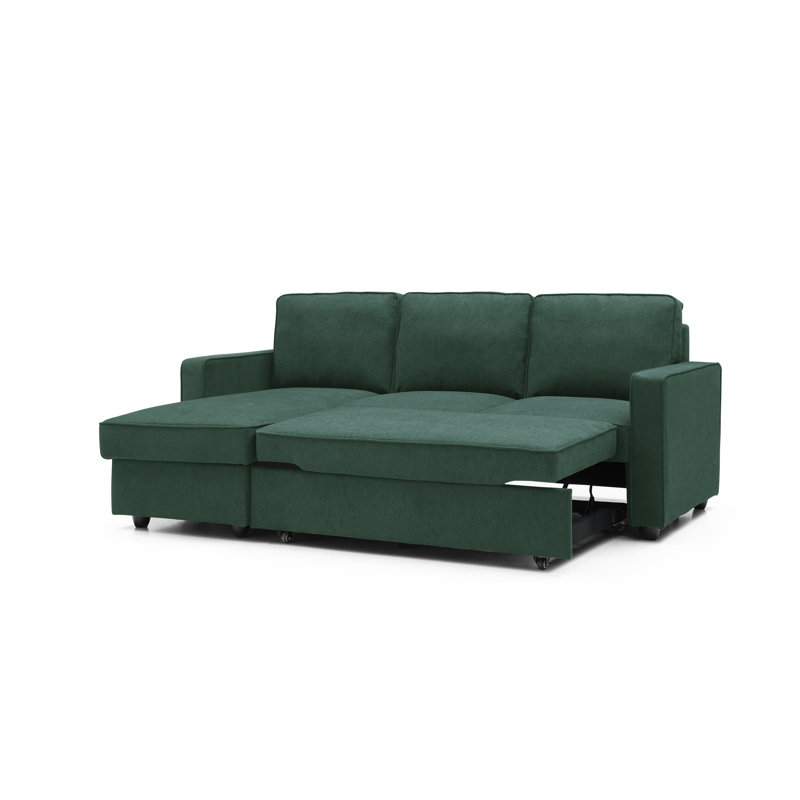Althoff 3 Seater Sofa Bed, Green