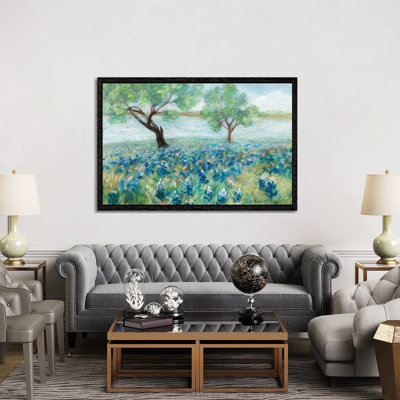 Green Fields I by Robin Maria - Painting on Canvas