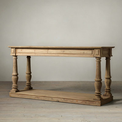 American-style country retro console table