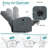 Upholstered Heated Massage Chair-1515624562