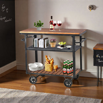 Belandina Metal Bar Cart