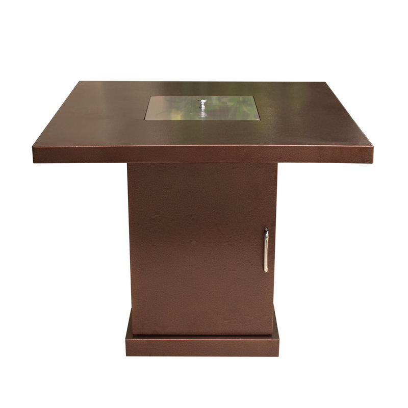 Arlmont & Co. Mertens 30 in. W x 30 in. D Fire Pit Cover
