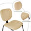 Chaise d'appoint en velours Krubel-757049696