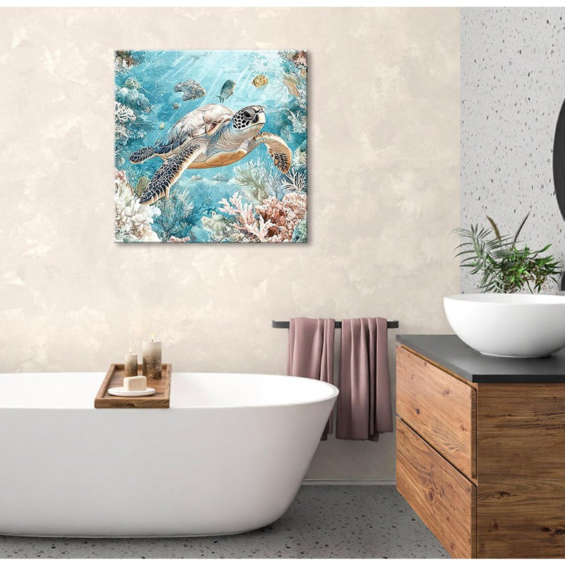 Art mural sur toile - Tortue de mer