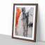 Paint Splashes in Abstract - Framed Print-55735667-55735668