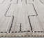 Sana Rug: Decorator Hand Knotted Rug in Natural/Black-245469283