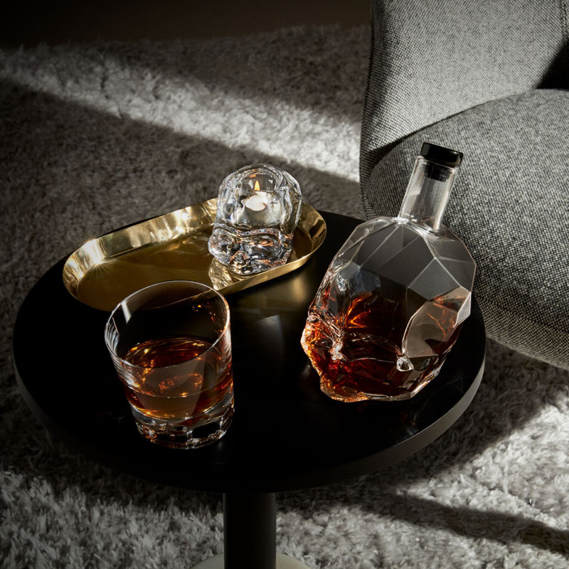 Memento Mori 10 oz. Verre cristal whisky