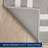 Nautica Double Line Machine Washable All Loop Tufted Rugs 1-Piece-64974343