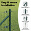 50 cm H x 5000 cm W Plastic Border Fencing