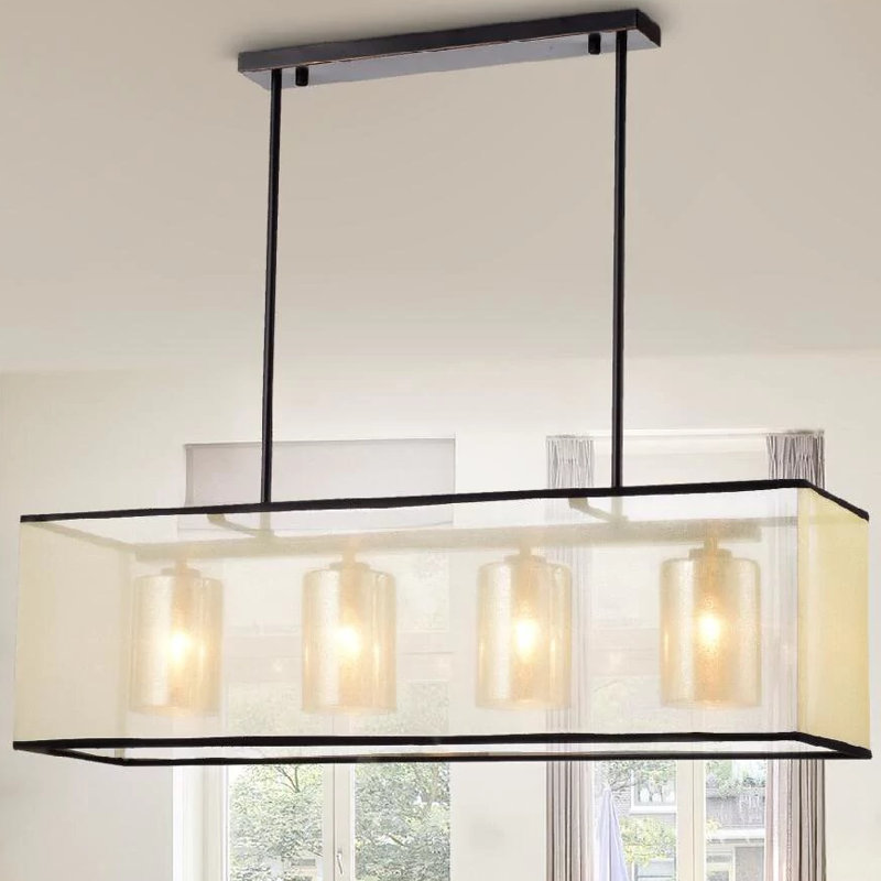 Salisbury 4 - Light Antique Bronze Kitchen Island Pendant