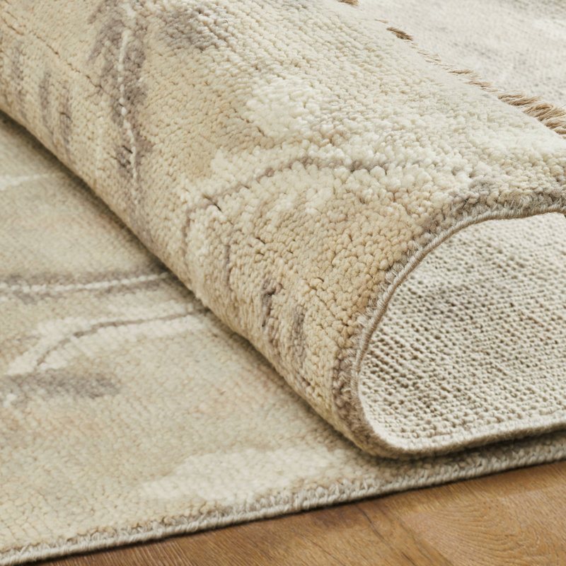 Verona Hand Knotted Wool Area Rug, Rectangle 8' x 10'