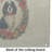 Cavalier Spaniel Christmas Flowers Glass Cutting Board