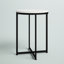 Table de bout Hampstead Collection - Table d'appoint moderne en stratifié avec structure entrecroisée-906120241-906120242