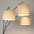 79'' Black Tree Floor Lamp Set