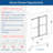 72" W x 76" H Frameless Rectangle Shower Stall with with 10mm Glass Panel-61910929