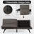George Oliver 70" Convertible Futon Sofa Bed With Adjustable Backrest-395850671