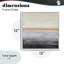 Giclée encadrée «Warm Peachy Horizon», design par Design Fabrikken-705591687-705591686