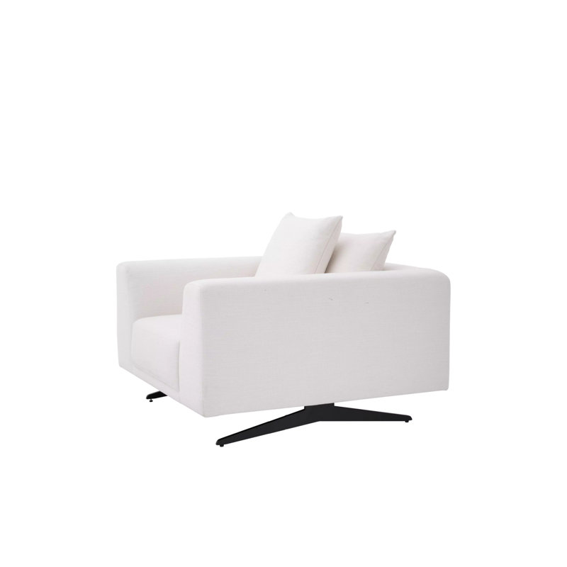 Endless Armchair, Avalon White Polyester Blend