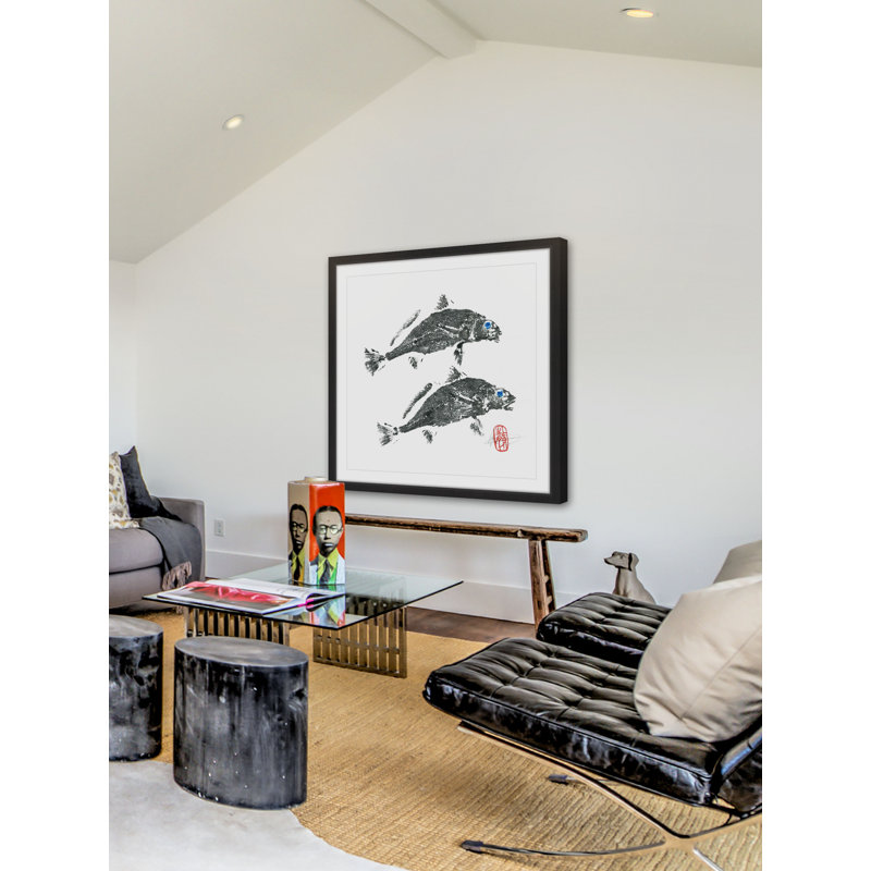 Andrew Clay - Single Picture Frame Print, 51cm H x 51cm W x 3.81cm D