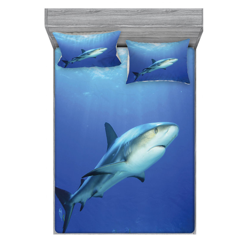 Microfiber Sheet Set, Queen Sheet Set + Fitted Sheet + 2 Pillowcases