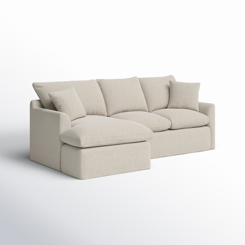 Beauen Upholstered L-Shaped Sectional, Left Hand Facing