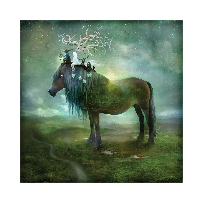 Ninediel by Alexander Jansson - Wrapped Canvas Print, 45.72 cm H x 45.72 cm W x 3.175 cm D