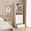 Organisateur de garde-robe mural à 4 tablettes Altizer de 19,5 po de largeur, système de garde-robe modulaire, partie C-1393971432