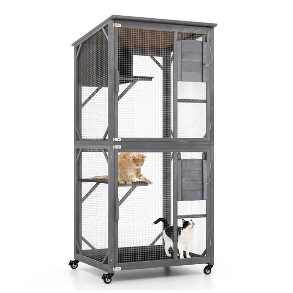 Tucker Murphy Pet™ Drevin Outdoor Portable Cat Playpen | Wayfair