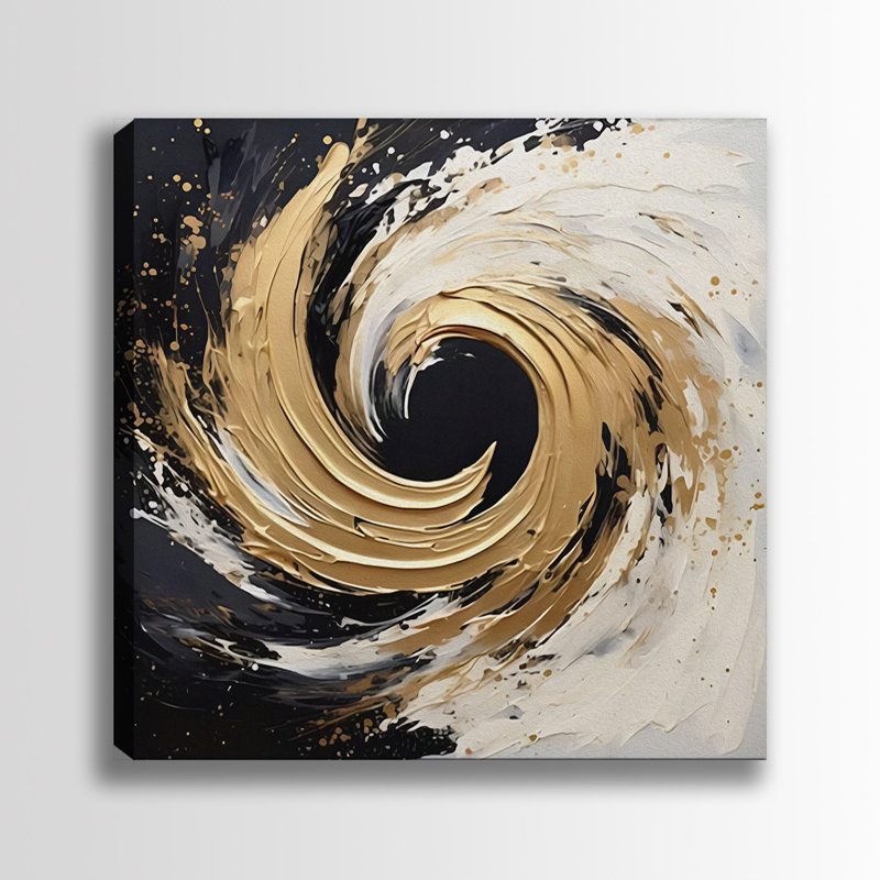 Decorative Canvas Painting, 27.6" H x 27.6" W