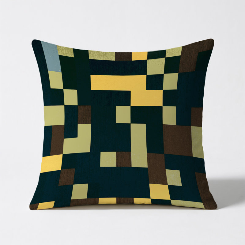 Cubic Canopy Indoor And Outdoor Pillow, Square 18"