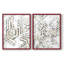 Sable glyphes I - impression encadrée de qualité supérieure - prêt à être accroché - aucun clou requis - aucun clou requis-1683641555-1683641580