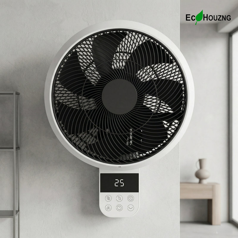 Ventilateur mural Ecohazng DC 14 po avec 10 vitesses et télécommande