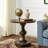Caesar Traditional Round Pedestal End Table-1169714705