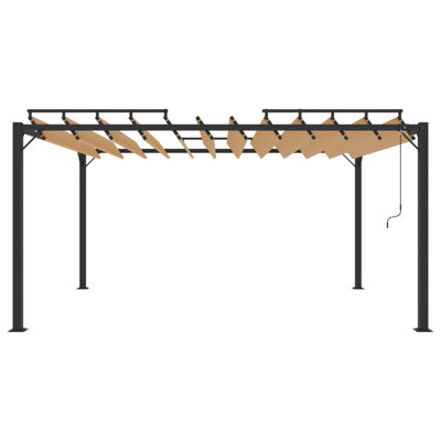 Terminous 3 x 4m Aluminium Patio Gazebo