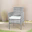 3 - Person Patio Dining Set Table,