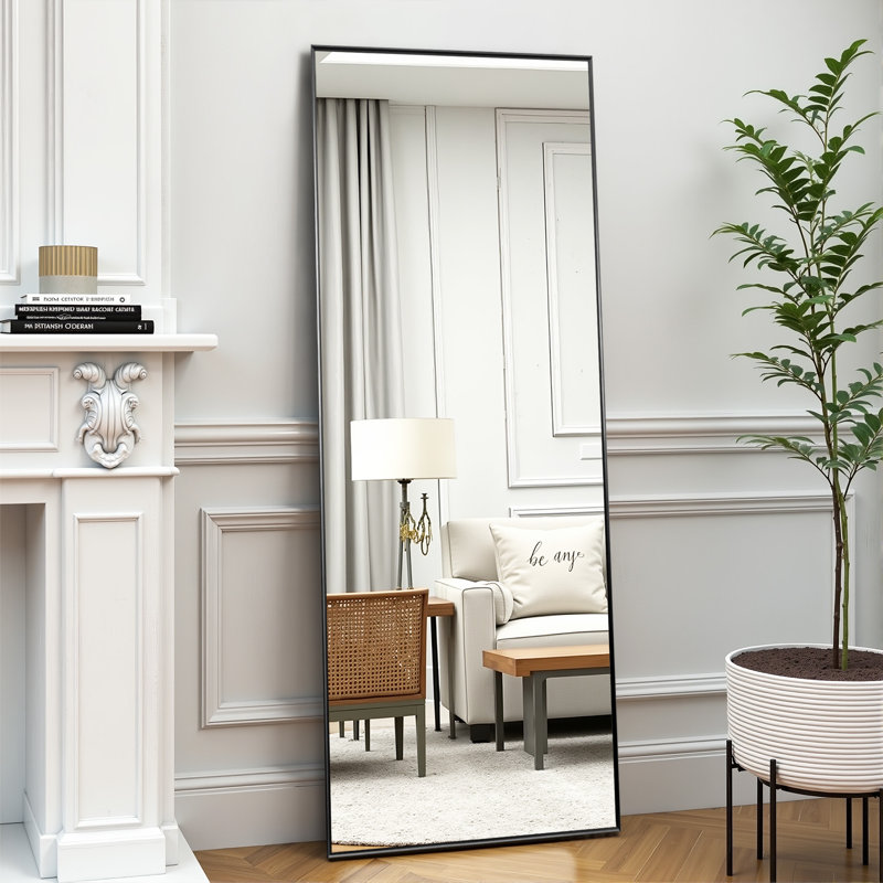 Miroir pleine longueur Gurganus, Noir