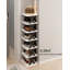 Range-chaussures compact et étroit - Range-chaussures multi-couches peu encombrant pour les portes, les dortoirs et les petits espaces