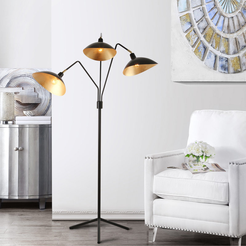 Hopson 69.5'' Tree Floor Lamp, Black