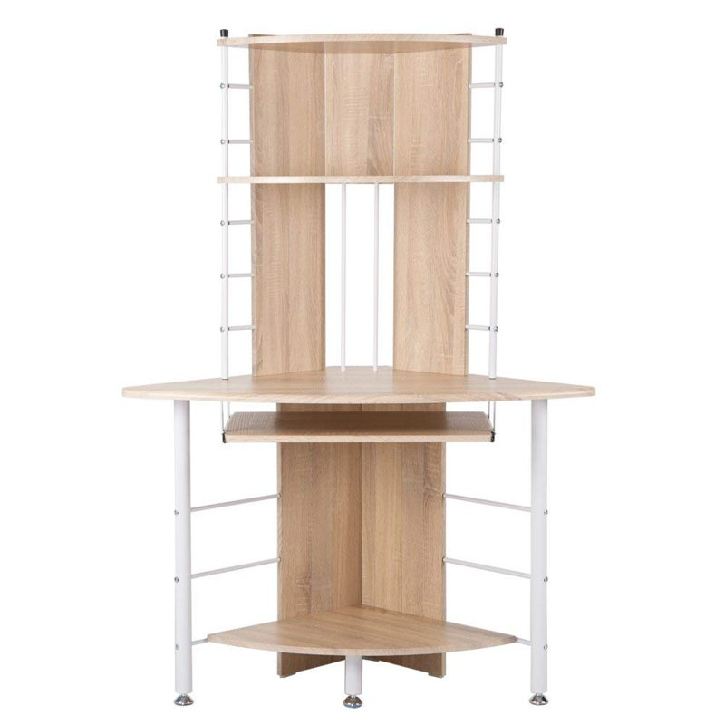 Font Plastic / Acrylic Computer Desk