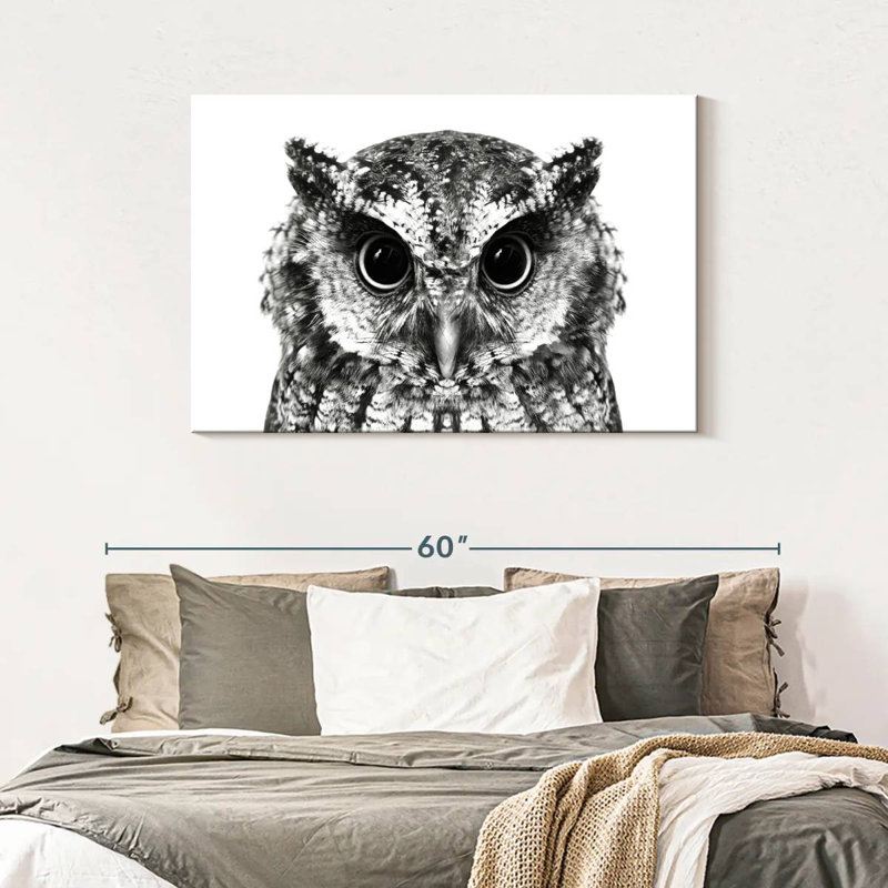 Bewitching Owl, 30" H x 45" W