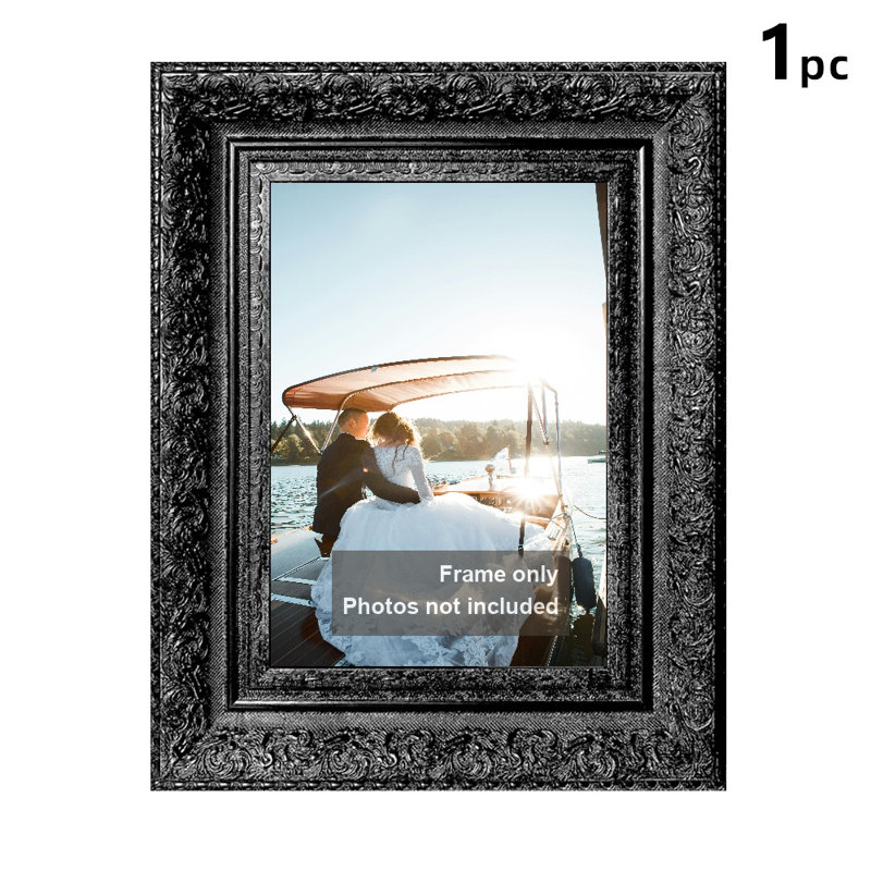 Cadre 5 "x 7" noir 1pc pour cadeaux de mariage