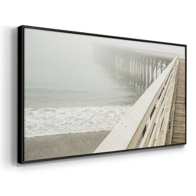 San Simeon Wharf - Toile tendue avec châssis tendue, prête à être accrochée