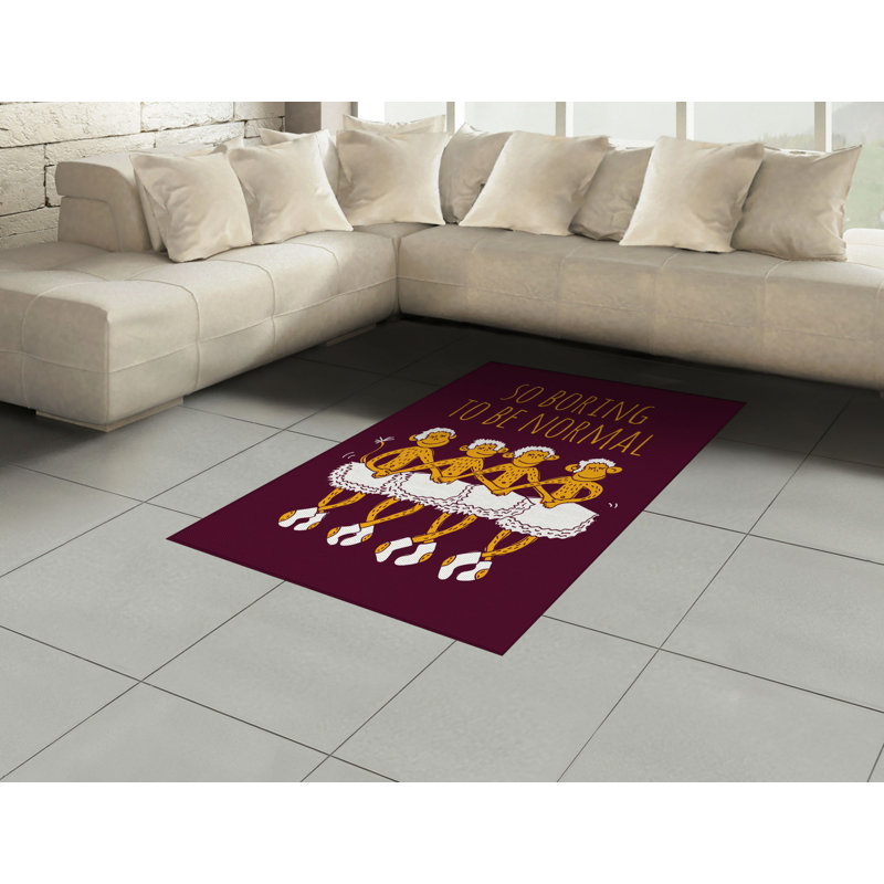 Animal High Density Long Fiber Poly Threads Decorative Area Rug Carpet, Rectangle 2'7" x 5'
