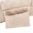 Single-Seat Soft Beige Linen Chaise Lounge Recliner by xpiyaer, Vibration Relaxation Leisure Chair for Modern Living Room and Bedroom-2121689261